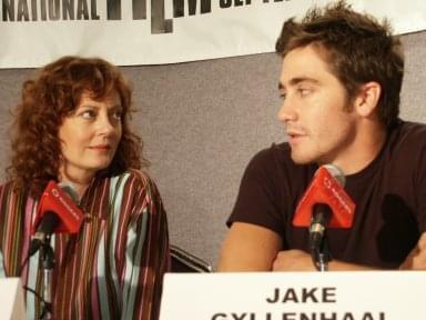 Susan Sarandon and Jake Gyllenhaal | Moonlight Mile press conference | 27th Toronto International Film Festival