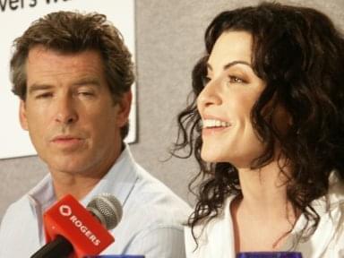 Pierce Brosnan and Julianna Margulies | Evelyn press conference | 27th Toronto International Film Festival