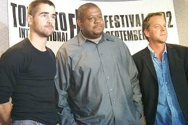 Colin Farrell, Forest Whitaker and Kiefer Sutherland | Phone Booth press conference | 27th Toronto International Film Festival