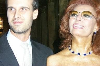 Edoardo Ponti and Sophia Loren | Between Strangers premiere | 27th Toronto International Film Festival