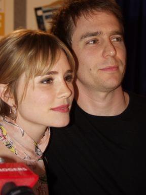 Alison Lohman and Sam Rockwell | Matchstick Men press conference | 28th Toronto International Film Festival