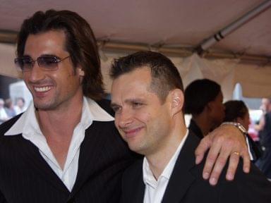 Peter Miller and Emile Gaudreault | Mambo Italiano premiere | 28th Toronto International Film Festival