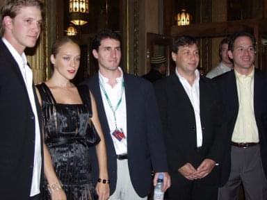 Tove Christensen, Chloe Sevigny, Billy Ray, Adam L. Penenberg and Chuck Lane | Shattered Glass premiere | 28th Toronto International Film Festival