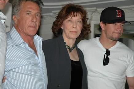 Dustin Hoffman, Lily Tomlin and Mark Wahlberg | I Heart Huckabees press conference | 29th Toronto International Film Festival