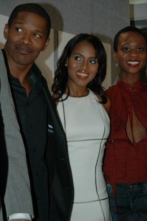 Jamie Foxx, Kerry Washington and Sharon Warren | Ray press conference | 29th Toronto International Film Festival