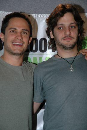 Gael García Bernal and Rodrigo de la Serna at The Motorcycle Diaries press conference | 29th Toronto International Film Festival