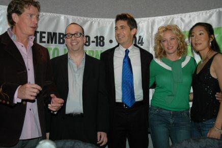 Thomas Haden Church, Paul Giamatti, Alexander Payne, Virginia Madsen and Sandra Oh | Sideways press conference | 29th Toronto International Film Festival