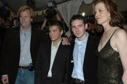 Jeff Daniels, Emile Hirsch, Dan Harris and Sigourney Weaver | Imaginary Heroes premiere | 29th Toronto International Film Festival