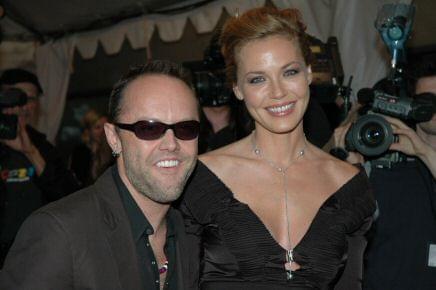 Lars Ulrich and Connie Nielsen | Return to Sender premiere | 29th Toronto International Film Festival