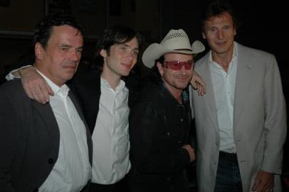Neil Jordan, Cillian Murphy, Paul “Bono” Hewson and Liam Neeson | Breakfast on Pluto premiere | 30th Toronto International Film Festival