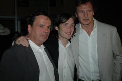 Neil Jordan, Cillian Murphy and Liam Neeson | Breakfast on Pluto premiere | 30th Toronto International Film Festival