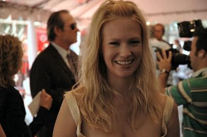 January Jones at The Three Burials of Melquiades Estrada premiere | 30th Toronto International Film Festival