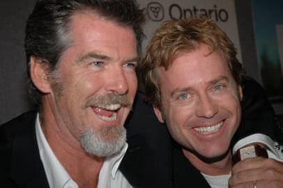 Pierce Brosnan and Greg Kinnear at The Matador press conference | 30th Toronto International Film Festival