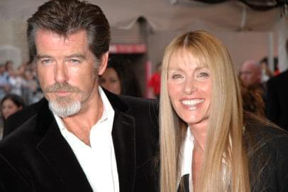 Pierce Brosnan and Beau St. Clair at The Matador premiere | 30th Toronto International Film Festival