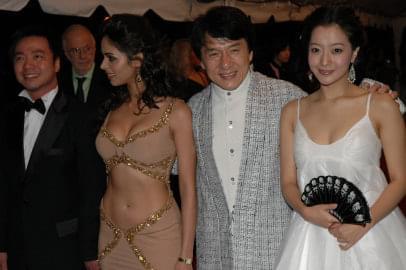 Stanley Tong, Mallika Sherawat, Jackie Chan and Kim Hee Seon at The Myth premiere | 30th Toronto International Film Festival