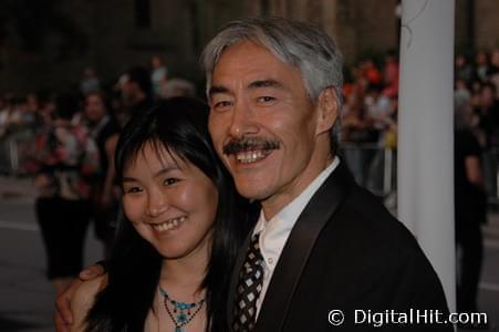 Leah Angutimarik and Pakak Innukshuk at The Journals of Knud Rasmussen premiere | 31st Toronto International Film Festival