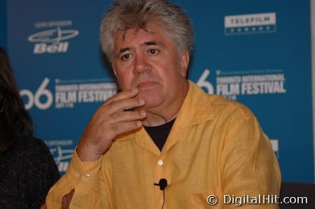 Pedro Almodóvar | Volver press conference | 31st Toronto International Film Festival