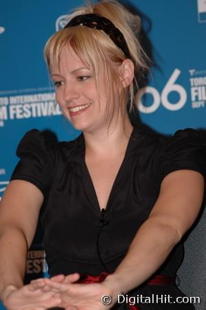 Lindsay Beamish | Shortbus press conference | 31st Toronto International Film Festival