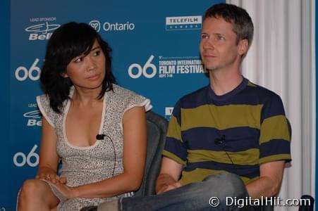 Sook-Yin Lee and John Cameron Mitchell | Shortbus press conference | 31st Toronto International Film Festival