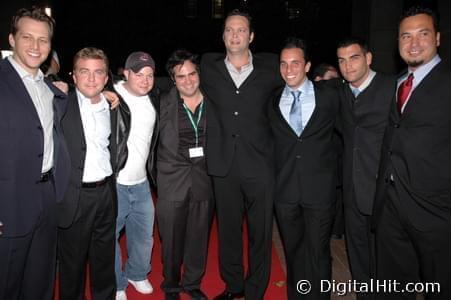 Ari Sandel, Peter Billingsley, John Caparulo, Vince Vaughn, Sebastian, Bret Ernst and Ahmed Ahmed | Vince Vaughn’s Wild West Comedy Show: 30 Days & 30 Nights – Hollywood to the Heartland premiere | 31st Toronto International Film Festival