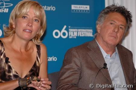 Emma Thompson and Dustin Hoffman | Stranger Than Fiction press conference | 31st Toronto International Film Festival