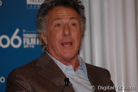 Dustin Hoffman | Stranger Than Fiction press conference | 31st Toronto International Film Festival