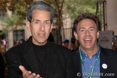 David Leaf and John Scheinfeld at The U.S. vs. John Lennon premiere | 31st Toronto International Film Festival