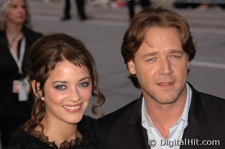 Marion Cotillard and Russell Crowe | A Good Year premiere | 31st Toronto International Film Festival