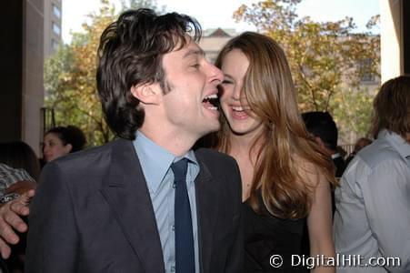 Zach Braff and Jacinda Barrett at The Last Kiss premiere | 31st Toronto International Film Festival