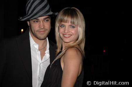 Mike “Murda” Carrasco and Mena Suvari at The Dog Problem premiere | 31st Toronto International Film Festival