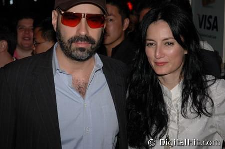 Andrés Levin and CuCu Diamantes | El Cantante premiere | 31st Toronto International Film Festival