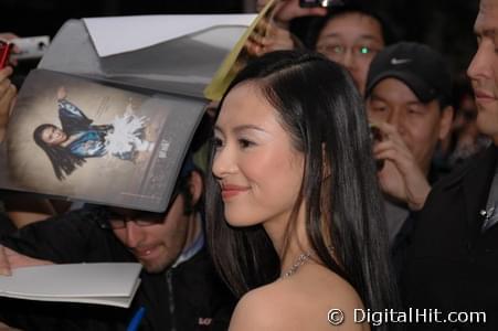 Ziyi Zhang at The Banquet premiere | 31st Toronto International Film Festival