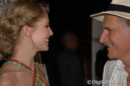 Rosamund Pike and Rade Serbedzija | Fugitive Pieces premiere | 32nd Toronto International Film Festival