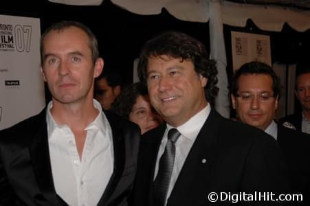 Stephen Dillane and Robert Lantos | Fugitive Pieces premiere | 32nd Toronto International Film Festival