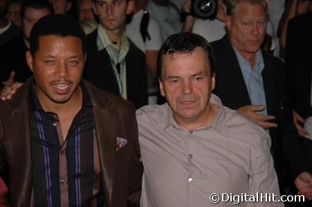 Terrence Howard and Neil Jordan at The Brave One premiere | 32nd Toronto International Film Festival