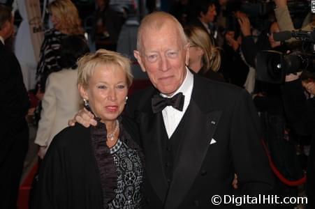 Cathrine Brelet and Max von Sydow | Emotional Arithmetic premiere | 32nd Toronto International Film Festival