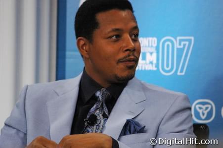 Terrence Howard at The Brave One press conference | 32nd Toronto International Film Festival