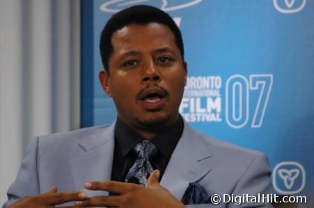 Terrence Howard at The Brave One press conference | 32nd Toronto International Film Festival