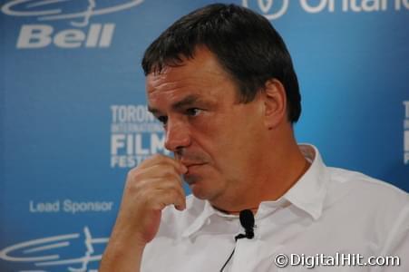 Neil Jordan at The Brave One press conference | 32nd Toronto International Film Festival