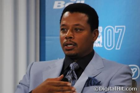 Terrence Howard at The Brave One press conference | 32nd Toronto International Film Festival
