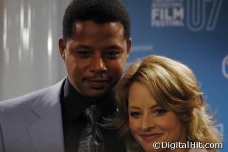 Terrence Howard and Jodie Foster at The Brave One press conference | 32nd Toronto International Film Festival