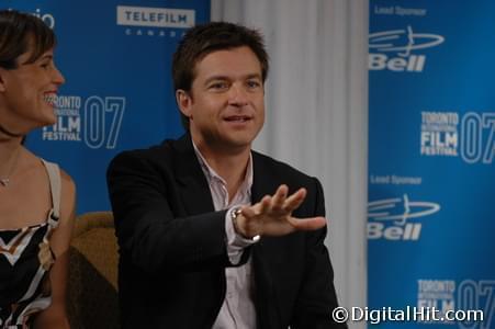 Jennifer Garner and Jason Bateman | Juno press conference | 32nd Toronto International Film Festival