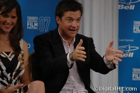 Jennifer Garner and Jason Bateman | Juno press conference | 32nd Toronto International Film Festival