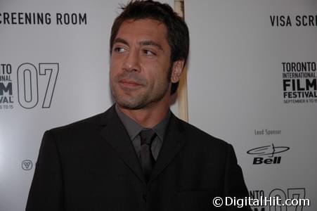 Javier Bardem | No Country for Old Men premiere | 32nd Toronto International Film Festival