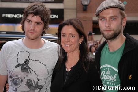 Jim Sturgess, Julie Taymor and Joe Anderson | No Country for Old Men premiere | 32nd Toronto International Film Festival