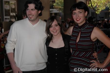 Jason Reitman, Elliot Page and Diablo Cody | Juno premiere | 32nd Toronto International Film Festival