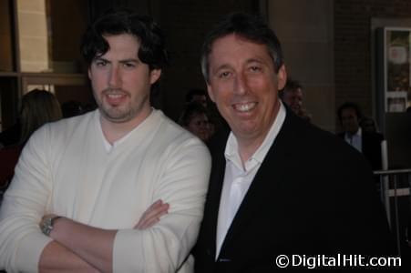 Jason Reitman and Ivan Reitman | Juno premiere | 32nd Toronto International Film Festival