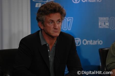 Sean Penn | Into the Wild press conference | 32nd Toronto International Film Festival