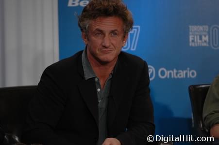 Sean Penn | Into the Wild press conference | 32nd Toronto International Film Festival