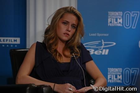 Kristen Stewart | Into the Wild press conference | 32nd Toronto International Film Festival